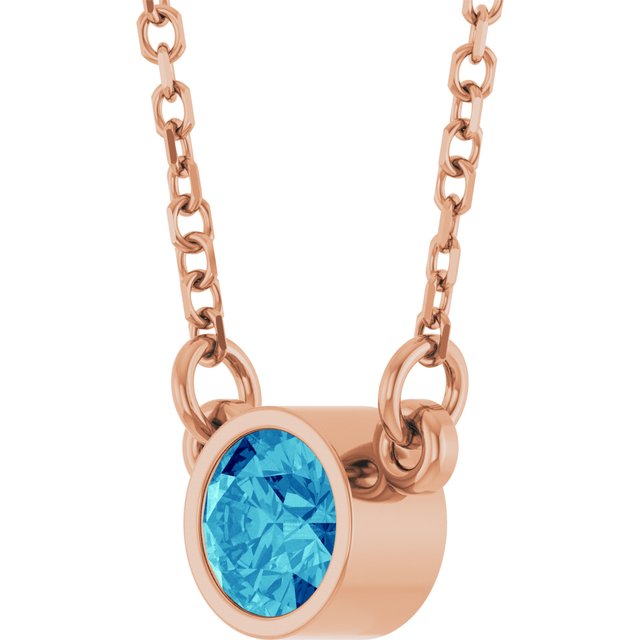 Natural Blue Zircon | Round | 4mm