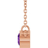 Natural Amethyst | Round | 4mm