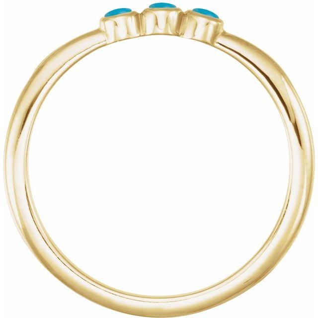 Natural Turquoise | Round | 2mm