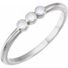 Natural Rainbow Moonstone | Round | 2mm