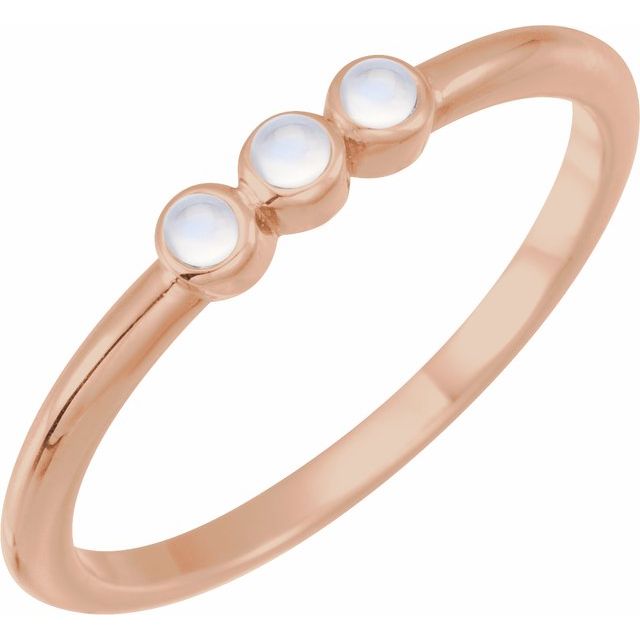 Natural Rainbow Moonstone | Round | 2mm