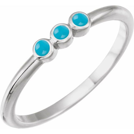 Natural Turquoise | Round | 2mm