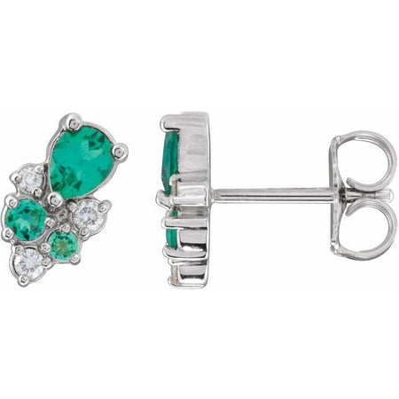 Lab-Grown Emerald | Pear | 4 x 3mm