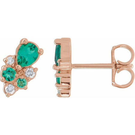 Lab-Grown Emerald | Pear | 4 x 3mm
