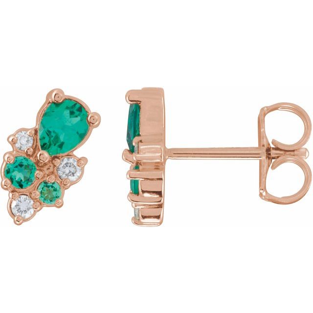 Lab-Grown Emerald | Pear | 4 x 3mm