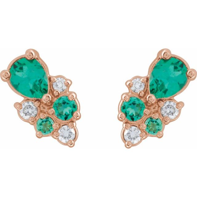 Lab-Grown Emerald | Pear | 4 x 3mm
