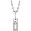 Natural Diamond | Straight baguette | 4 x 2mm | Lab-Grown Diamond | Straight baguette | 4 x 2mm