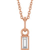 Natural Diamond | Straight baguette | 4 x 2mm | Lab-Grown Diamond | Straight baguette | 4 x 2mm