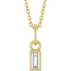 Natural Diamond | Straight baguette | 4 x 2mm | Lab-Grown Diamond | Straight baguette | 4 x 2mm