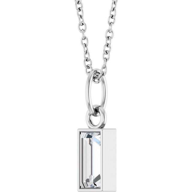 Lab-Grown Diamond | Straight baguette | 6 x 3mm | Natural Diamond | Straight baguette | 6 x 3mm