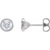 Natural Diamond | Round | 5.2mm :: 1 Ctw | Lab-Grown Diamond | Round | 5.2mm :: 1 Ctw