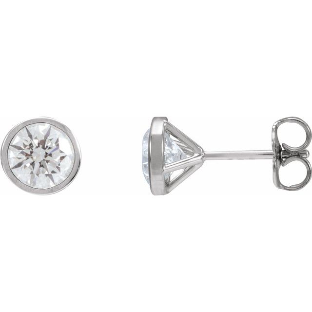 Natural Diamond | Round | 6mm :: 1 3/4 Ctw | Lab-Grown Diamond | Round | 6mm :: 1 5/8 Ctw