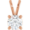 Natural Diamond | Round | 5.2mm | Lab-Grown Diamond | Round | 5.2mm