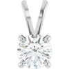 Natural Diamond | Round | 5.2mm | Lab-Grown Diamond | Round | 5.2mm