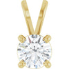 Natural Diamond | Round | 5.2mm | Lab-Grown Diamond | Round | 5.2mm