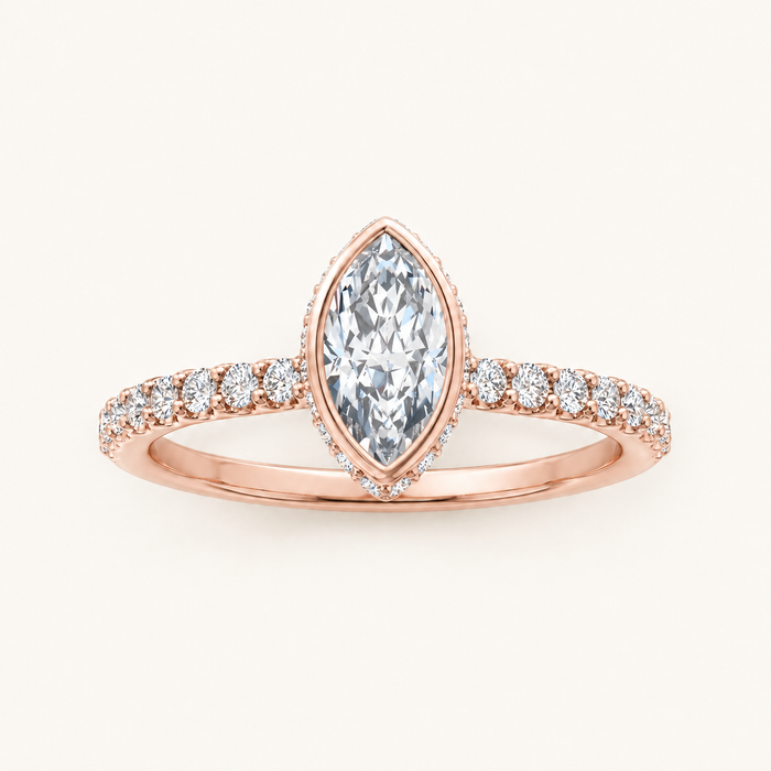 14K Rose | Marquise | 18K Rose | Marquise | 10K Rose | Marquise
