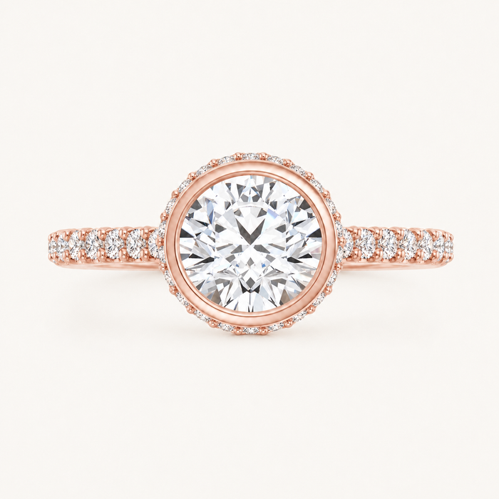 14K Rose | Round | 18K Rose | Round | 10K Rose | Round