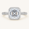 14K White | Asscher | 18K White | Asscher | 10K White | Asscher | Platinum | Asscher