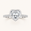 14K White | Heart | 18K White | Heart | 10K White | Heart | Platinum | Heart