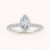 14K White | Marquise | 18K White | Marquise | 10K White | Marquise | Platinum | Marquise