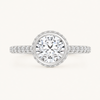 14K White | Round | 18K White | Round | 10K White | Round | Platinum | Round