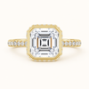 14K Yellow | Asscher | 18K Yellow | Asscher | 10K Yellow | Asscher