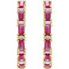 Natural Ruby | Straight baguette | 3.5 x 1.8mm