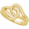 57971 / Ring / 14K Yellow / Polished / Wrap Ring