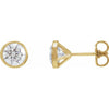 Natural Diamond | Round | 6mm :: 1 3/4 Ctw | Lab-Grown Diamond | Round | 6mm :: 1 5/8 Ctw