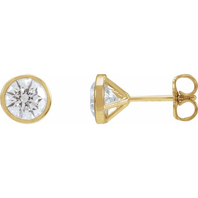 Natural Diamond | Round | 6mm :: 1 3/4 Ctw | Lab-Grown Diamond | Round | 6mm :: 1 5/8 Ctw