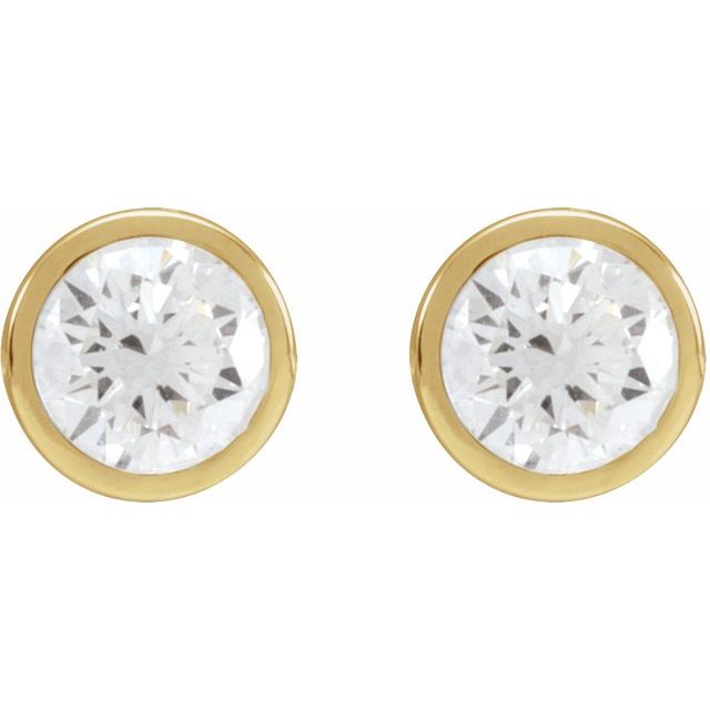 Natural Diamond | Round | 5.2mm :: 1 Ctw | Lab-Grown Diamond | Round | 5.2mm :: 1 Ctw