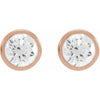 Natural Diamond | Round | 5.2mm :: 1 Ctw | Lab-Grown Diamond | Round | 5.2mm :: 1 Ctw