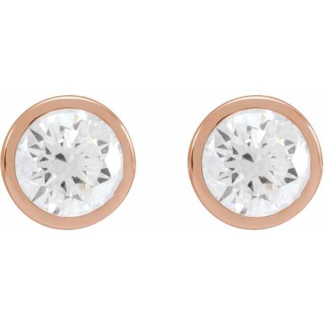 Natural Diamond | Round | 5.2mm :: 1 Ctw | Lab-Grown Diamond | Round | 5.2mm :: 1 Ctw