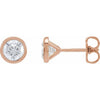 Natural Diamond | Round | 5.2mm :: 1 Ctw | Lab-Grown Diamond | Round | 5.2mm :: 1 Ctw