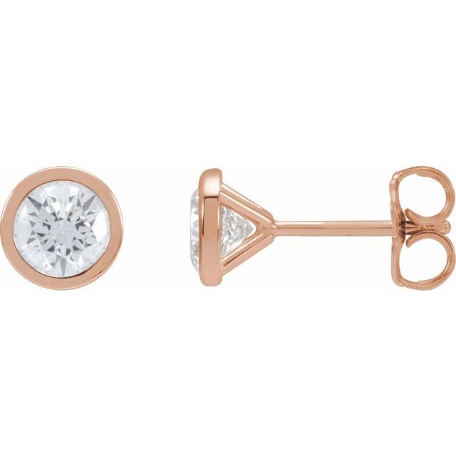 Natural Diamond | Round | 5.2mm :: 1 Ctw | Lab-Grown Diamond | Round | 5.2mm :: 1 Ctw