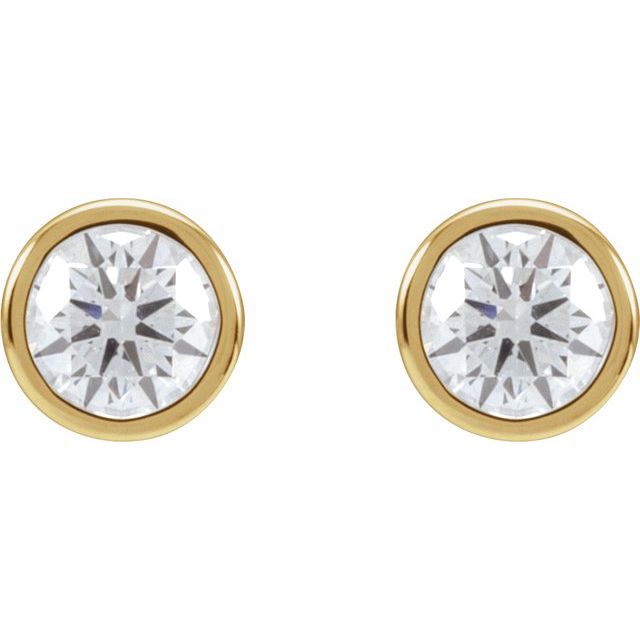 Natural Diamond | Round | 4.8mm :: 3/4 Ctw | Lab-Grown Diamond | Round | 4.8mm :: 3/4 Ctw