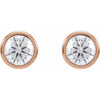 Natural Diamond | Round | 4.8mm :: 3/4 Ctw | Lab-Grown Diamond | Round | 4.8mm :: 3/4 Ctw