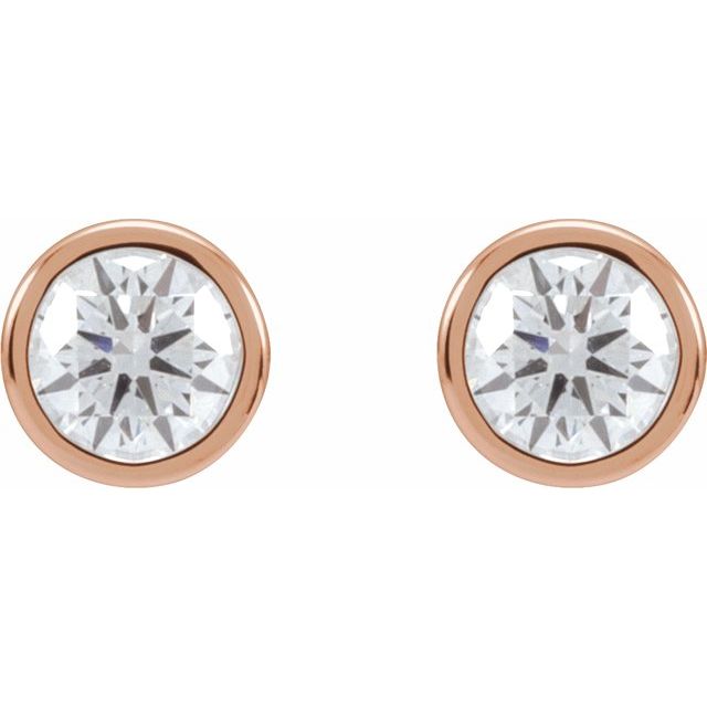 Natural Diamond | Round | 4.8mm :: 3/4 Ctw | Lab-Grown Diamond | Round | 4.8mm :: 3/4 Ctw