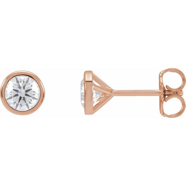 Natural Diamond | Round | 4.8mm :: 3/4 Ctw | Lab-Grown Diamond | Round | 4.8mm :: 3/4 Ctw