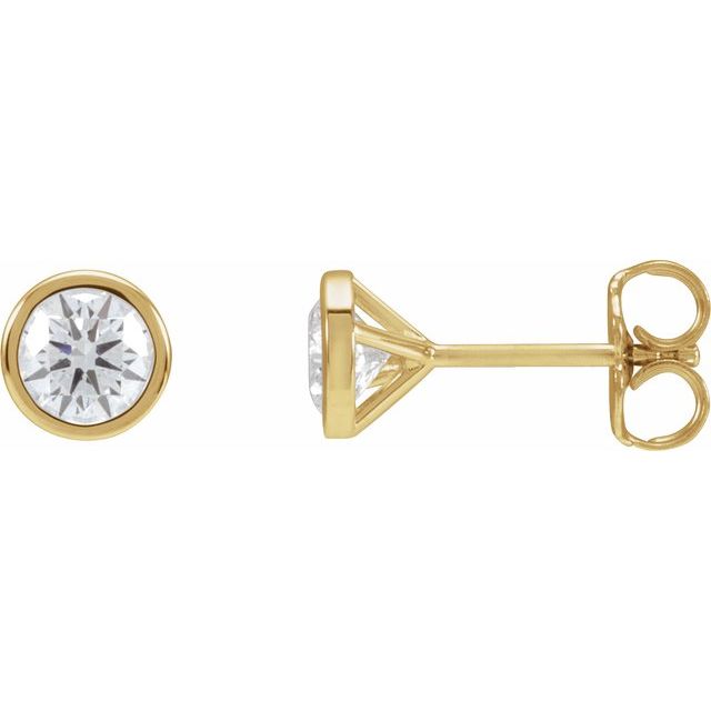 Natural Diamond | Round | 4.8mm :: 3/4 Ctw | Lab-Grown Diamond | Round | 4.8mm :: 3/4 Ctw