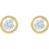 Natural Diamond | Round | 5.8mm :: 1 1/2 Ctw | Lab-Grown Diamond | Round | 5.8mm :: 1 1/2 Ctw