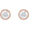 Natural Diamond | Round | 5.8mm :: 1 1/2 Ctw | Lab-Grown Diamond | Round | 5.8mm :: 1 1/2 Ctw