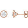 Natural Diamond | Round | 5.8mm :: 1 1/2 Ctw | Lab-Grown Diamond | Round | 5.8mm :: 1 1/2 Ctw