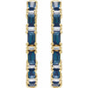 Natural Blue Sapphire | Straight baguette | 3.5 x 1.8mm