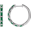 Natural Emerald | Straight baguette | 3.5 x 1.8mm