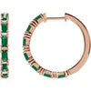 Natural Emerald | Straight baguette | 3.5 x 1.8mm