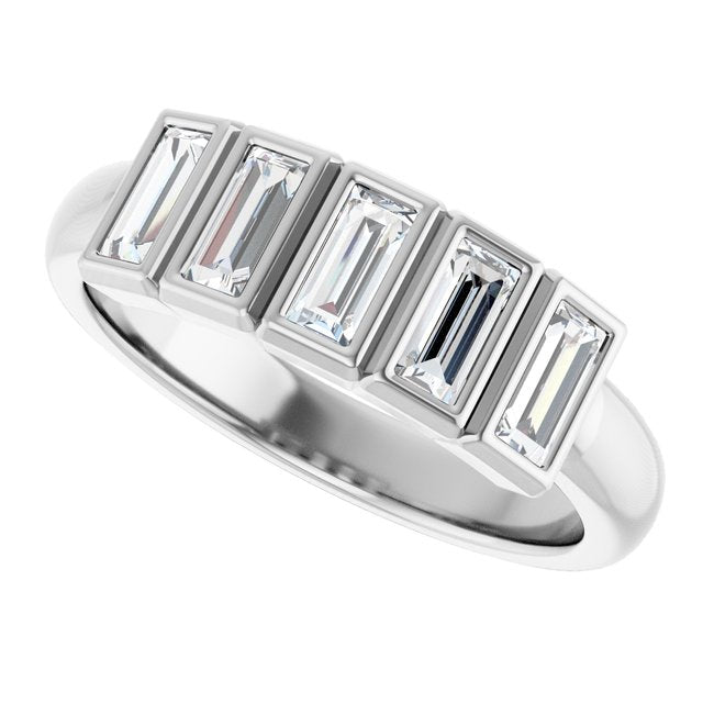 Natural Diamond | Straight baguette | 4.5 x 2mm | Lab-Grown Diamond | Straight baguette | 4.5 x 2mm