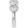 Natural Diamond | Oval | 6 x 4mm | Lab-Grown Diamond | Oval | 6 x 4mm