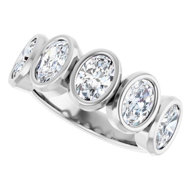 Natural Diamond | Oval | 6 x 4mm | Lab-Grown Diamond | Oval | 6 x 4mm
