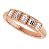 Natural Diamond | Straight baguette | 3 x 2mm | Lab-Grown Diamond | Straight baguette | 3 x 2mm